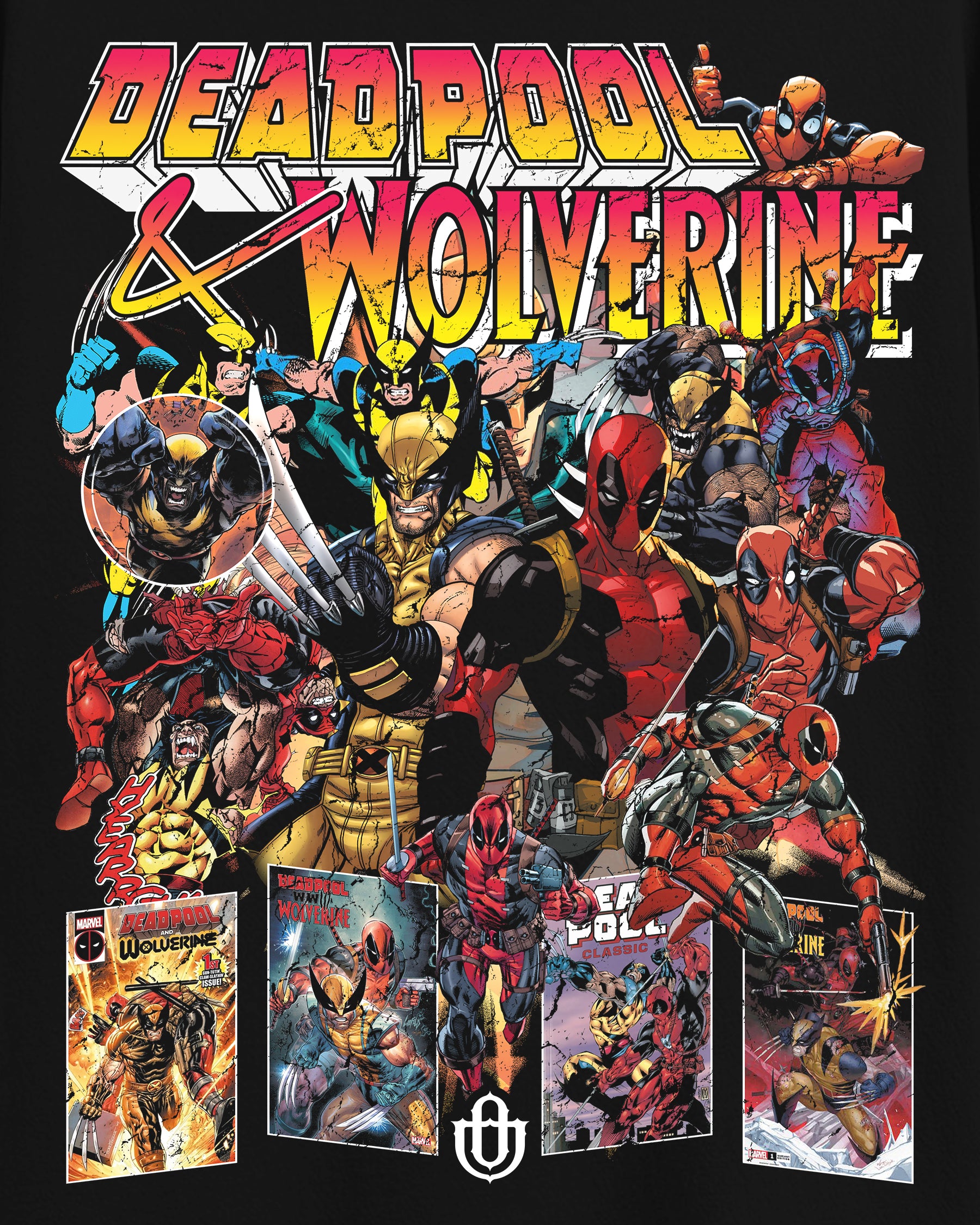 Comics 'Deadpool & Wolverine' T-Shirt